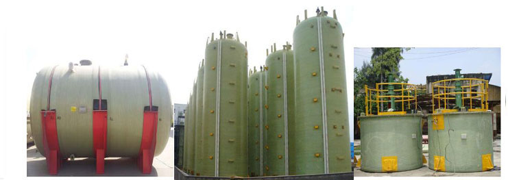 立式玻璃钢储罐