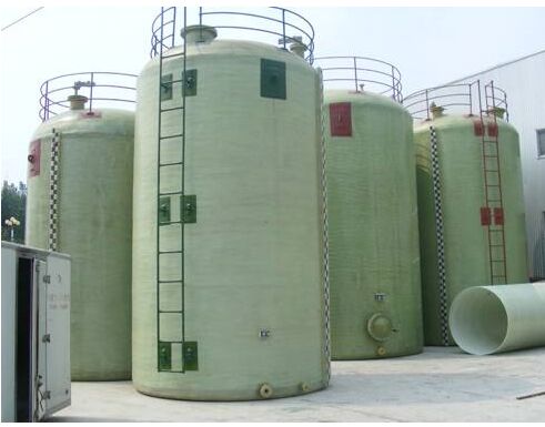 玻璃钢立式盐酸储存罐